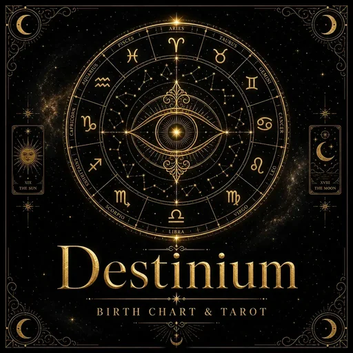 Destinium: Birth Chart & Tarot app icon