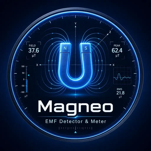 Magneo: EMF Detector & Meter app icon