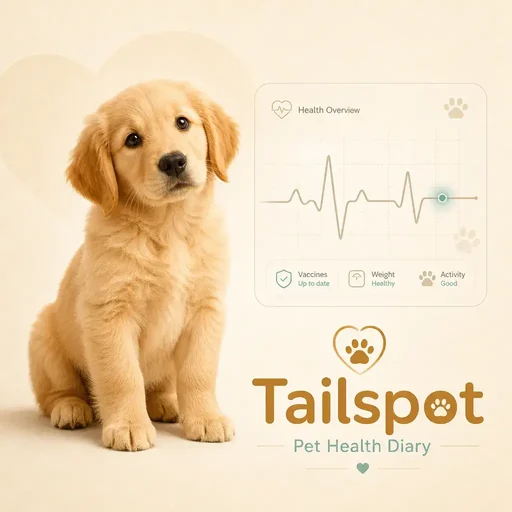 Tailspot: Pet Health Diary app icon